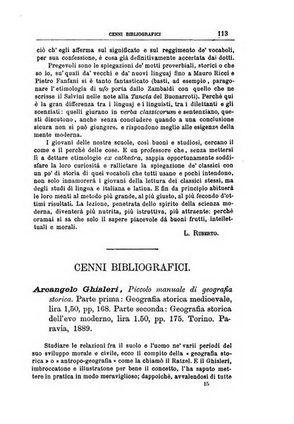 Rassegna critica di opere filosofiche, scientifiche e letterarie