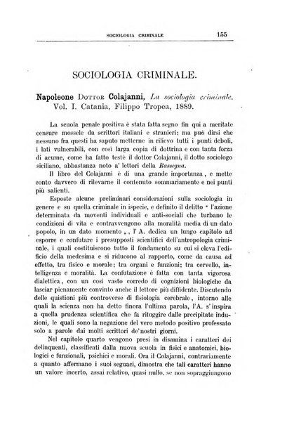 Rassegna critica di opere filosofiche, scientifiche e letterarie