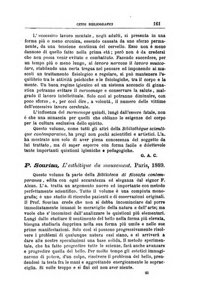 Rassegna critica di opere filosofiche, scientifiche e letterarie