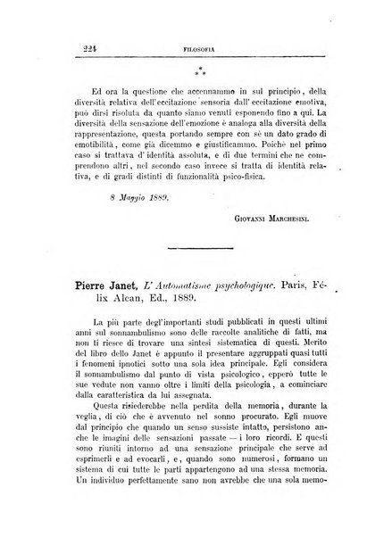 Rassegna critica di opere filosofiche, scientifiche e letterarie