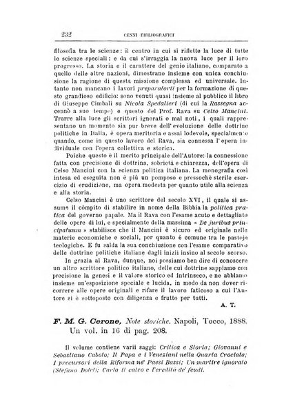 Rassegna critica di opere filosofiche, scientifiche e letterarie