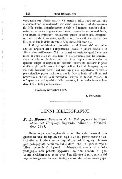 Rassegna critica di opere filosofiche, scientifiche e letterarie