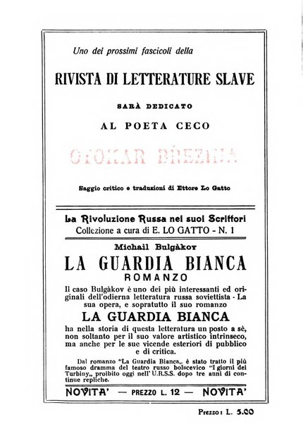 Rivista di letterature slave