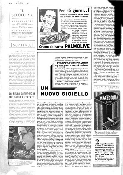 Il secolo 20. rivista popolare illustrata