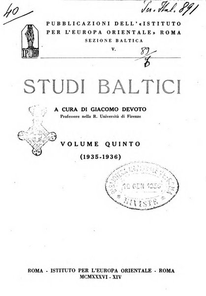 Studi baltici