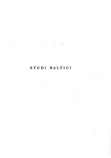 Studi baltici