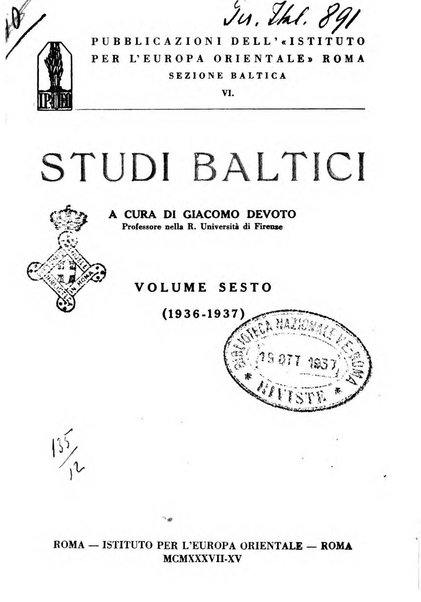 Studi baltici