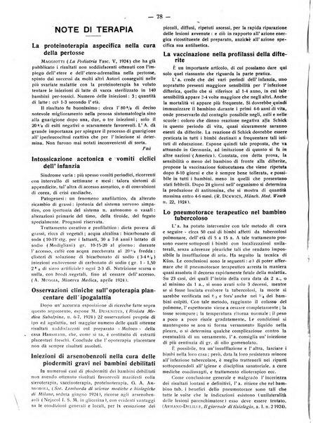 La pediatria pratica sezione pratica dell'archivio La clinica pediatrica