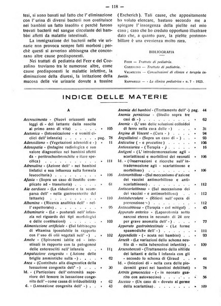 La pediatria pratica sezione pratica dell'archivio La clinica pediatrica