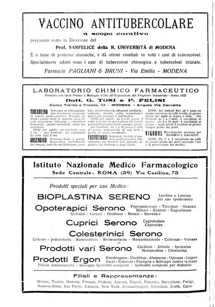 La pediatria pratica sezione pratica dell'archivio La clinica pediatrica