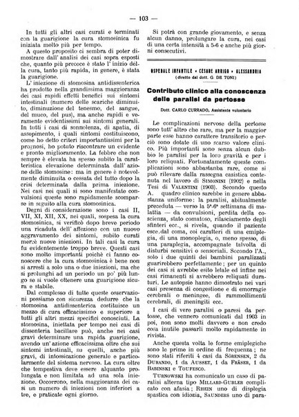 La pediatria pratica sezione pratica dell'archivio La clinica pediatrica