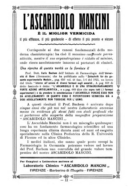 La pediatria pratica sezione pratica dell'archivio La clinica pediatrica