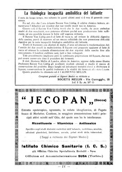 La pediatria pratica sezione pratica dell'archivio La clinica pediatrica