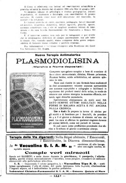 La pediatria pratica sezione pratica dell'archivio La clinica pediatrica