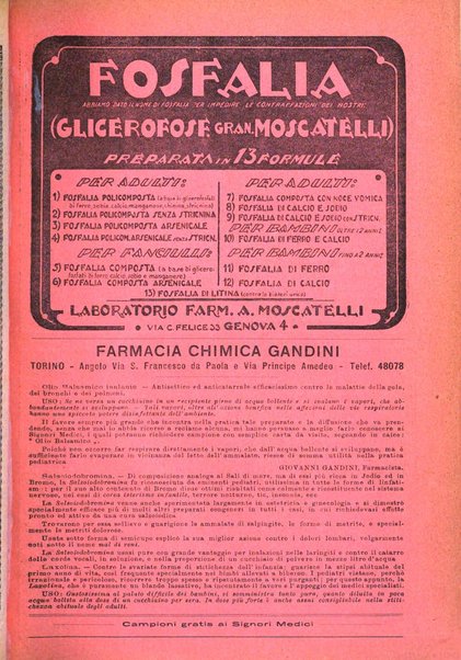 La pediatria pratica sezione pratica dell'archivio La clinica pediatrica