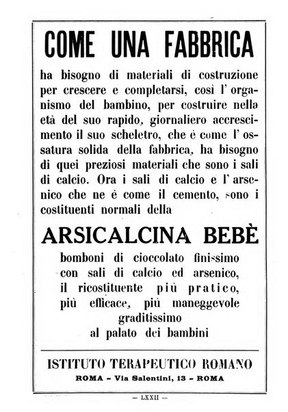 La pediatria pratica sezione pratica dell'archivio La clinica pediatrica