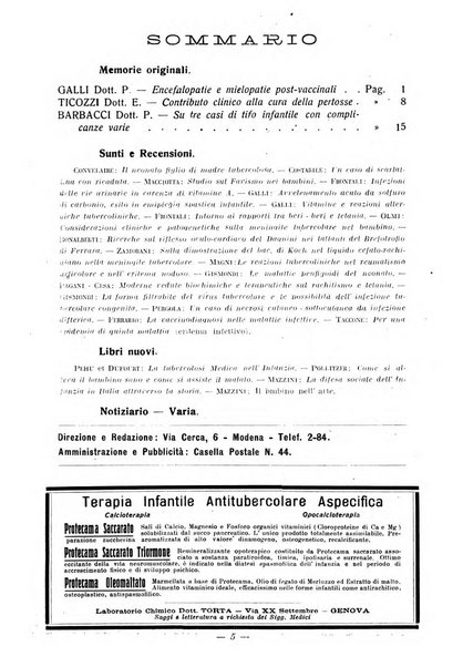 La pediatria pratica sezione pratica dell'archivio La clinica pediatrica