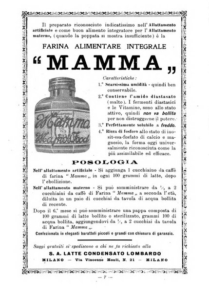 La pediatria pratica sezione pratica dell'archivio La clinica pediatrica