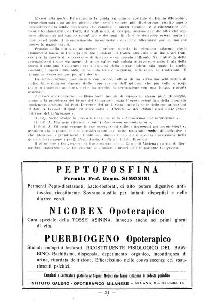 La pediatria pratica sezione pratica dell'archivio La clinica pediatrica