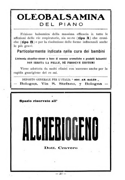 La pediatria pratica sezione pratica dell'archivio La clinica pediatrica