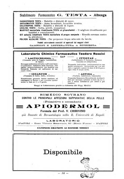 La pediatria pratica sezione pratica dell'archivio La clinica pediatrica