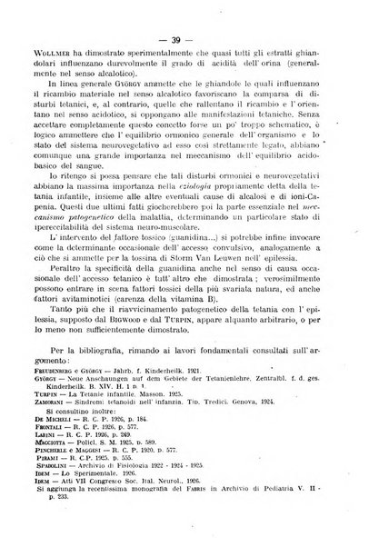 La pediatria pratica sezione pratica dell'archivio La clinica pediatrica