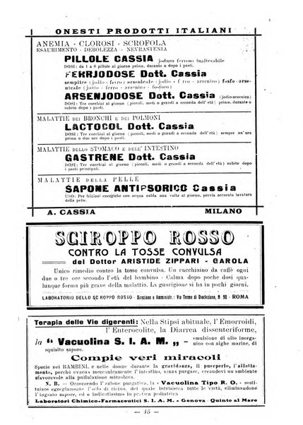 La pediatria pratica sezione pratica dell'archivio La clinica pediatrica