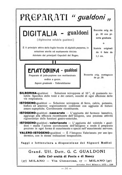 La pediatria pratica sezione pratica dell'archivio La clinica pediatrica