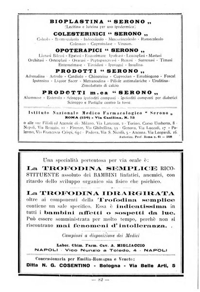 La pediatria pratica sezione pratica dell'archivio La clinica pediatrica