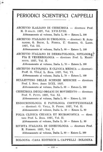 La pediatria pratica sezione pratica dell'archivio La clinica pediatrica