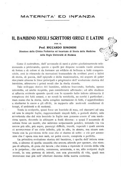 La pediatria pratica sezione pratica dell'archivio La clinica pediatrica