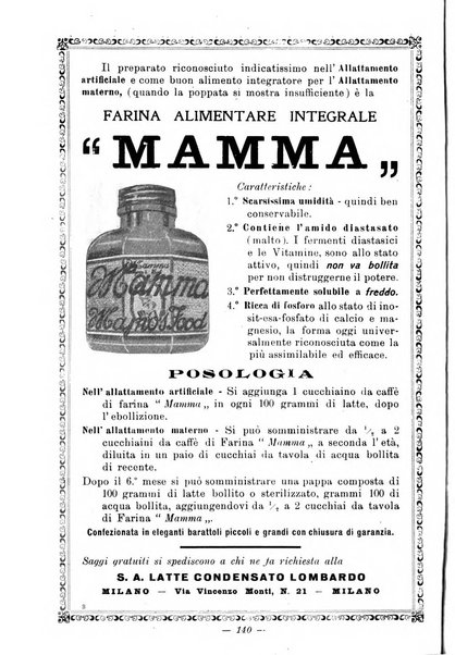 La pediatria pratica sezione pratica dell'archivio La clinica pediatrica