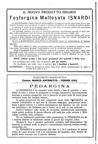 La pediatria pratica sezione pratica dell'archivio La clinica pediatrica