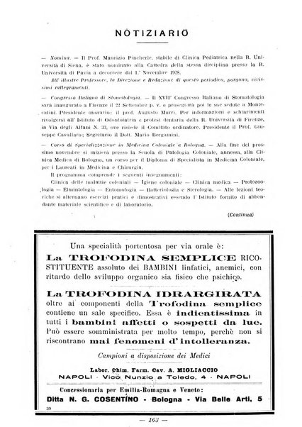 La pediatria pratica sezione pratica dell'archivio La clinica pediatrica