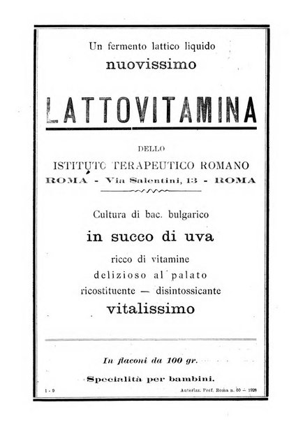 La pediatria pratica sezione pratica dell'archivio La clinica pediatrica