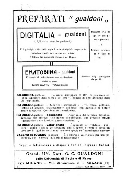 La pediatria pratica sezione pratica dell'archivio La clinica pediatrica