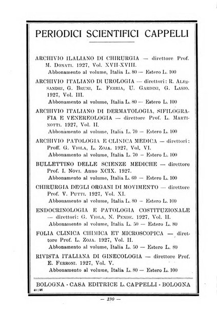 La pediatria pratica sezione pratica dell'archivio La clinica pediatrica