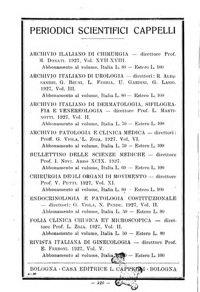 La pediatria pratica sezione pratica dell'archivio La clinica pediatrica