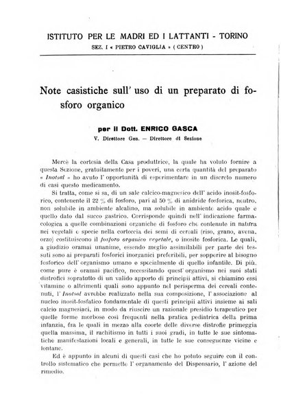 La pediatria pratica sezione pratica dell'archivio La clinica pediatrica