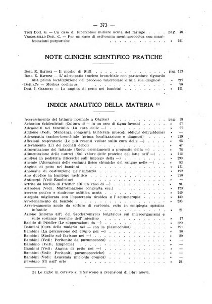 La pediatria pratica sezione pratica dell'archivio La clinica pediatrica