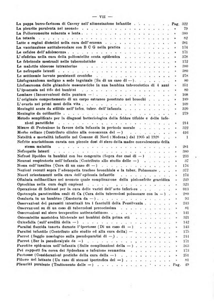 La pediatria pratica sezione pratica dell'archivio La clinica pediatrica