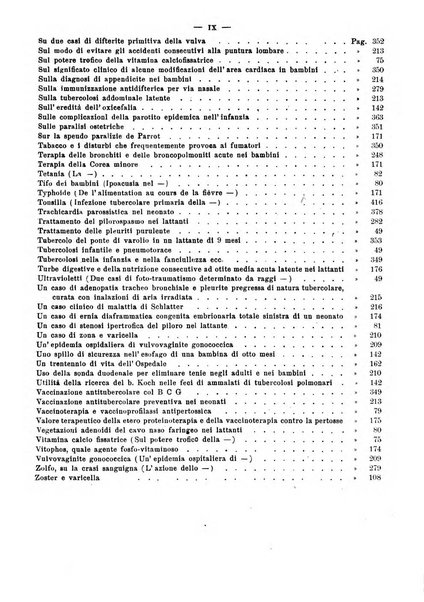 La pediatria pratica sezione pratica dell'archivio La clinica pediatrica