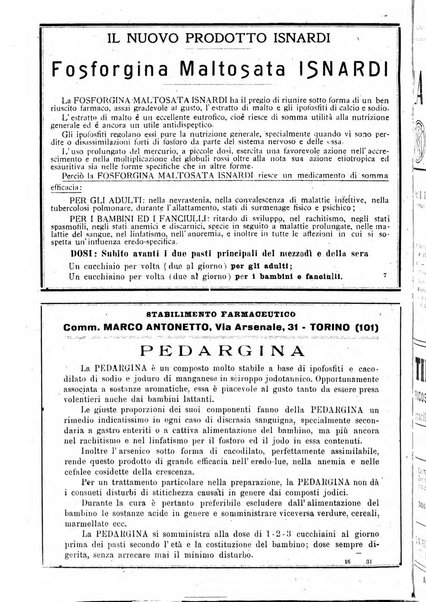 La pediatria pratica sezione pratica dell'archivio La clinica pediatrica