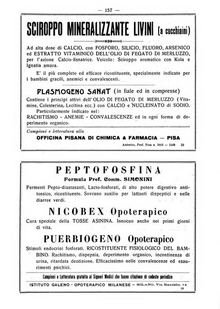 La pediatria pratica sezione pratica dell'archivio La clinica pediatrica