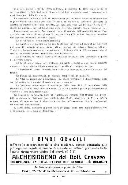 La pediatria pratica sezione pratica dell'archivio La clinica pediatrica