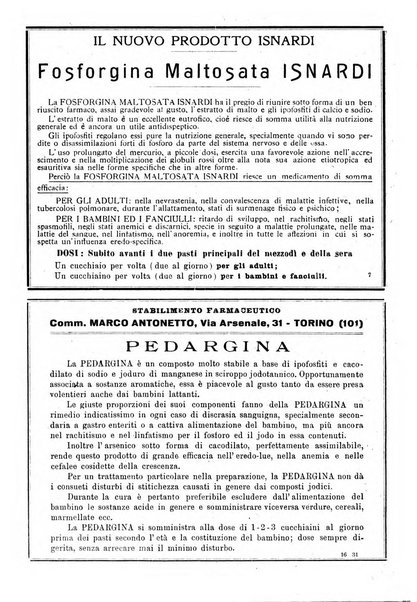 La pediatria pratica sezione pratica dell'archivio La clinica pediatrica