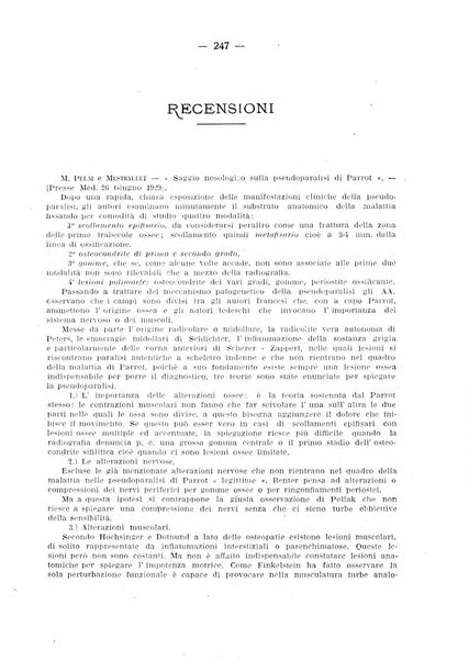 La pediatria pratica sezione pratica dell'archivio La clinica pediatrica