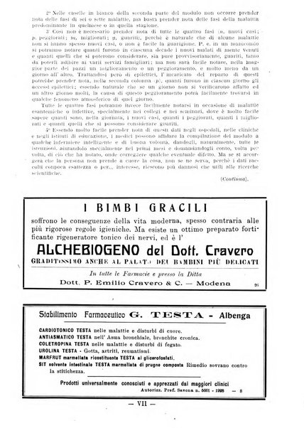 La pediatria pratica sezione pratica dell'archivio La clinica pediatrica