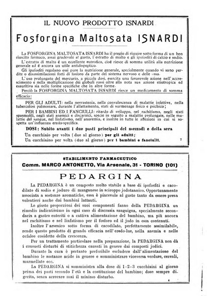 La pediatria pratica sezione pratica dell'archivio La clinica pediatrica