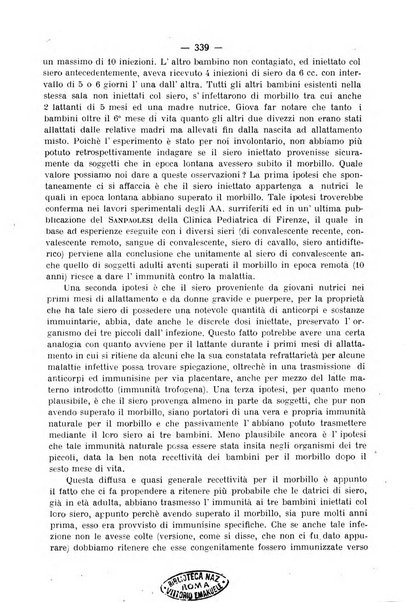 La pediatria pratica sezione pratica dell'archivio La clinica pediatrica